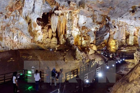 La grotte de Thien Duong (Paradis). (Photo: Thanh Hà/VNA)